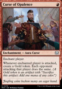 Curse of Opulence - March of the Machine Commander Decks