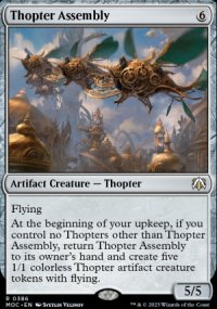 Thopter Assembly - March of the Machine Commander Decks