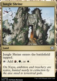 Jungle Shrine - March of the Machine Commander Decks