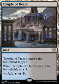 Temple of Deceit - March of the Machine Commander Decks