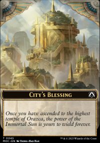 City's Blessing - March of the Machine Commander Decks