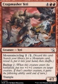 Cragsmasher Yeti - March of the Machine
