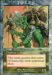 Goblin Soldier - Player Rewards Tokens