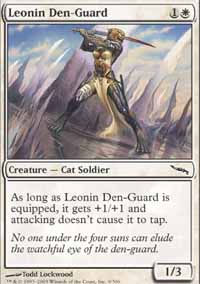 Leonin Den-Guard - Mirrodin