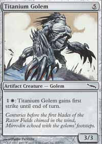 Titanium Golem - Mirrodin