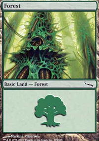 Forest 3 - Mirrodin