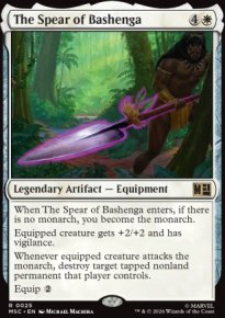 The Spear of Bashenga - Marvel Super Heroes Commander Decks