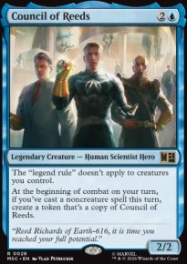 Council of Reeds - Marvel Super Heroes Commander Decks