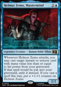 Helmut Zemo, Mastermind - Marvel Super Heroes Commander Decks