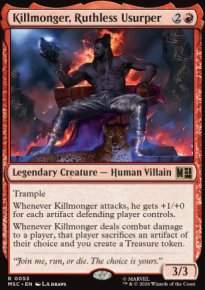 Killmonger, Ruthless Usurper - Marvel Super Heroes Commander Decks