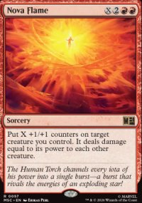 Nova Flame - Marvel Super Heroes Commander Decks