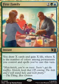 First Family - Marvel Super Heroes Commander Decks