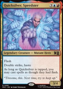 Quicksilver, Speedster - Marvel Super Heroes Commander Decks