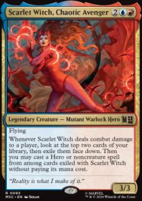 Scarlet Witch, Chaotic Avenger - Marvel Super Heroes Commander Decks