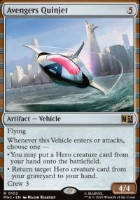 Avengers Quinjet - Marvel Super Heroes Commander Decks