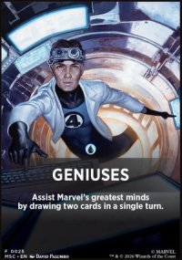 Geniuses - Marvel Super Heroes Commander Decks