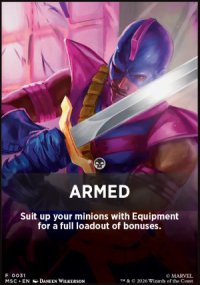 Armed - Marvel Super Heroes Commander Decks