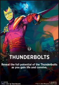 Thunderbolts - Marvel Super Heroes Commander Decks