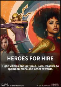 Heroes for Hire Theme - Marvel Super Heroes Commander Decks