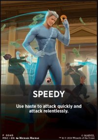 Speedy - Marvel Super Heroes Commander Decks