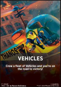 Vehicles - Marvel Super Heroes Commander Decks