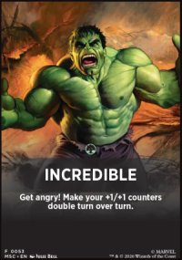 Incredible - Marvel Super Heroes Commander Decks