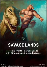 Savage Lands Theme - Marvel Super Heroes Commander Decks
