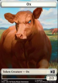 Ox 1 - Marvel Super Heroes Commander Decks
