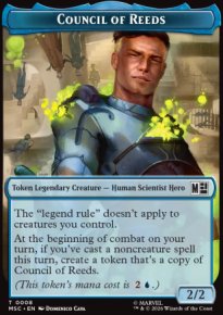 Council of Reeds Token 1 - Marvel Super Heroes Commander Decks