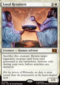 Loyal Retainers - Marvel Super Heroes Commander Decks