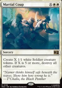 Martial Coup - Marvel Super Heroes Commander Decks
