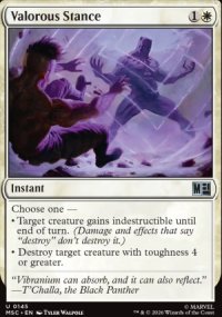 Valorous Stance - Marvel Super Heroes Commander Decks