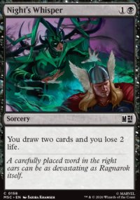 Night's Whisper - Marvel Super Heroes Commander Decks