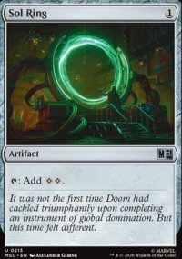 Sol Ring 3 - Marvel Super Heroes Commander Decks
