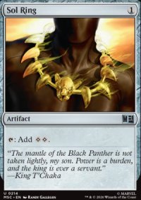 Sol Ring 4 - Marvel Super Heroes Commander Decks