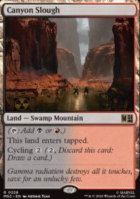 Canyon Slough - Marvel Super Heroes Commander Decks