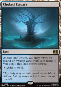 Choked Estuary - Marvel Super Heroes Commander Decks