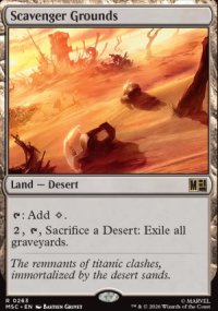 Scavenger Grounds - Marvel Super Heroes Commander Decks