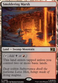 Smoldering Marsh - Marvel Super Heroes Commander Decks