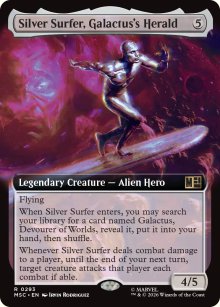 Silver Surfer, Galactus's Herald 2 - Marvel Super Heroes Commander Decks