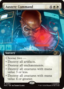 Austere Command 2 - Marvel Super Heroes Commander Decks