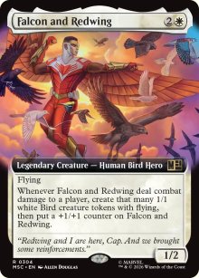 Falcon and Redwing 2 - Marvel Super Heroes Commander Decks