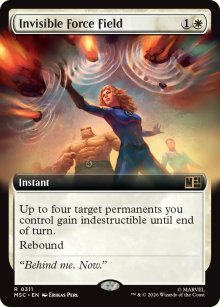 Invisible Force Field 2 - Marvel Super Heroes Commander Decks