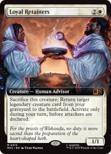 Loyal Retainers 2 - Marvel Super Heroes Commander Decks