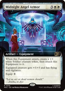 Midnight Angel Armor 2 - Marvel Super Heroes Commander Decks