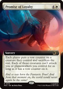 Promise of Loyalty 2 - Marvel Super Heroes Commander Decks