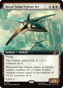 Royal Talon Fighter Jet 2 - Marvel Super Heroes Commander Decks
