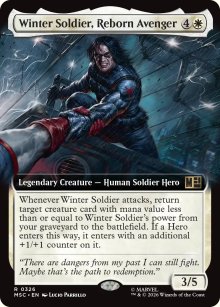 Winter Soldier, Reborn Avenger 2 - Marvel Super Heroes Commander Decks