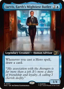 Jarvis, Earth's Mightiest Butler 2 - Marvel Super Heroes Commander Decks