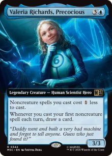 Valeria Richards, Precocious 2 - Marvel Super Heroes Commander Decks